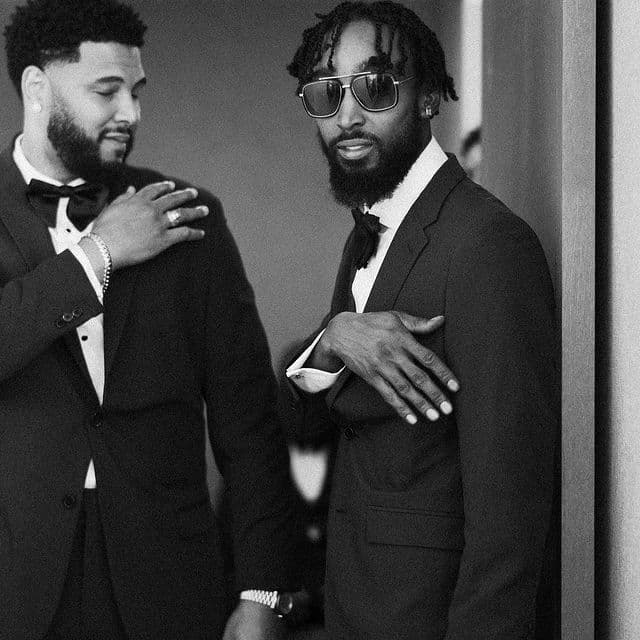 If you're wondering what getting formal and matching your outfit with your friends looks like: pretty cool, actually. Chains, shades, studs, and more take the look from fresh + sleek to personality-packed + perfectly laid-back.