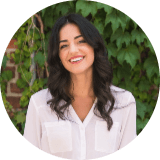 Headshot of Victoria Ayers at Cescaphe, Philadelphia's premier wedding brand.